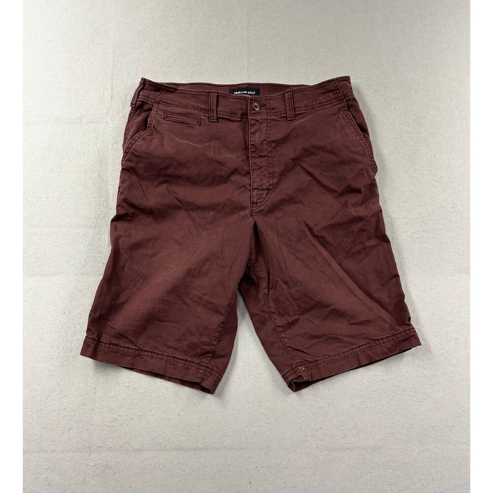 American Eagle Men's Chino Shorts Longer Length Size 33